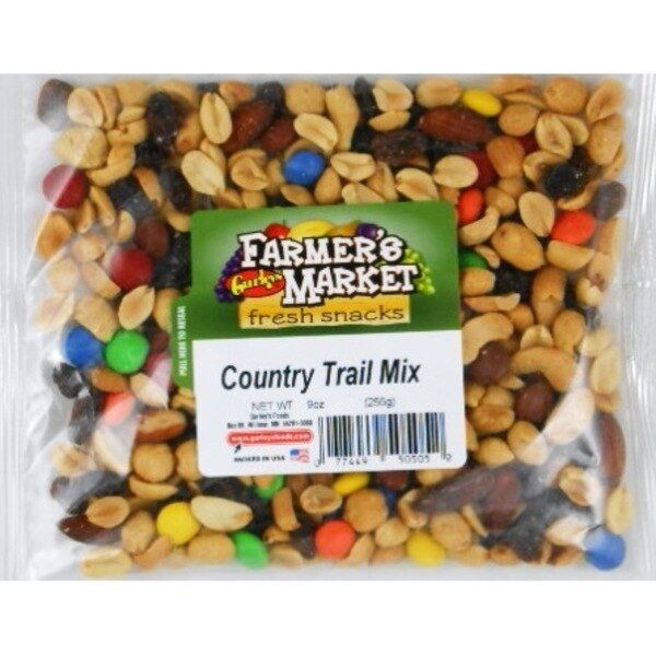 Country Trail Mix 9 oz., PK8, Farmers Market, Mfr#: 17438